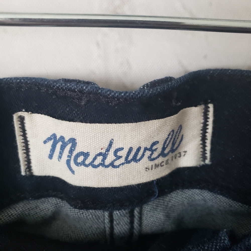 Madewell Dark Wash Mid-Rise Jeggings size 26 - Picture 2 of 14